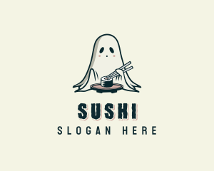 Ghost Sushi Dining logo design