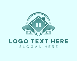 Power Tool - Drill Construction Remodeling logo design