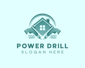 Drill - Drill Construction Remodeling logo design