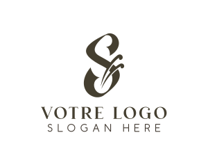 Elegant Letter S Artist  Logo