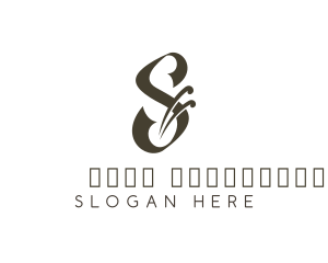 Elegant Letter S Artist  logo design