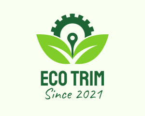 Green Eco Gear logo design