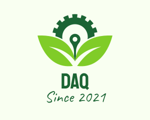 Green Eco Gear logo design