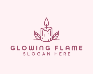 Candlelight - Spa Candlelight Decor logo design