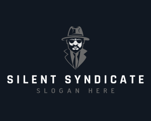 Mobster - Hat Gentleman Detective logo design