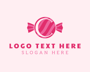 Lollies - Sweet Candy Letter C logo design