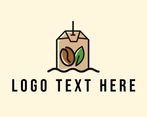 Caffeine - Coffee & Tea Bag logo design