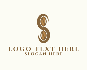 Coffee Shop - Coffee Cafe Letter S logo design