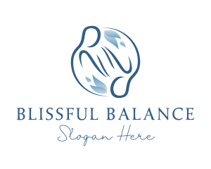 Self Care - Relaxing Massage Spa logo design