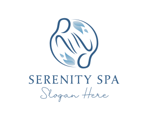Relaxing - Relaxing Massage Spa logo design