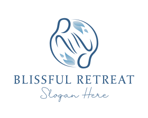 Spa - Relaxing Massage Spa logo design