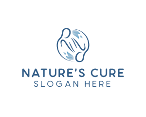 Naturopath - Relaxing Massage Spa logo design