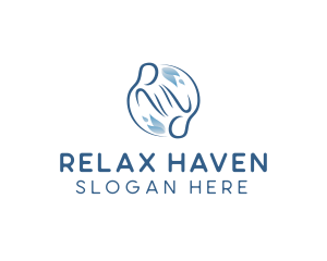 Relaxing Massage Spa logo design