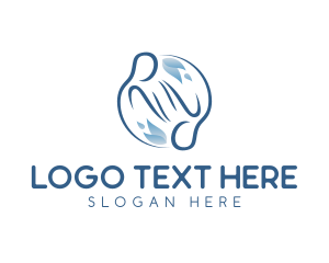 Relaxing Massage Spa logo design