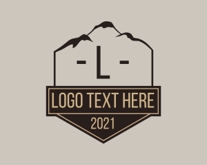 Summit - Vintage Mountain Peak logo design