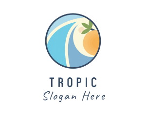 Tropical Summer Wave logo design