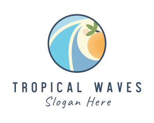 Tropical Summer Wave logo design