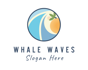 Tropical Summer Wave logo design