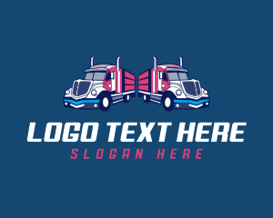 Trailer - Trailer Truck Fleet logo design