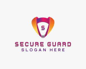 Cybersecurity - Cybersecurity Tech Shield logo design