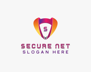 Cybersecurity - Cybersecurity Tech Shield logo design