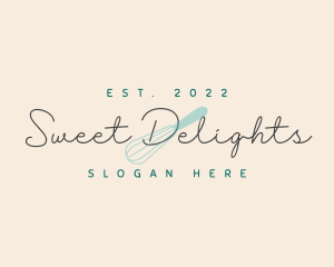 Elegant Pastry Baker logo design