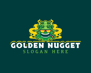 Nugget - Smoker Cannabis Marijuana logo design