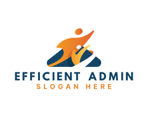 Administrator - Team Leader People logo design