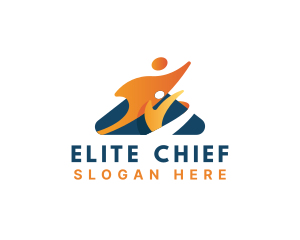 Chief - Team Leader People logo design