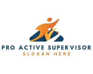 Supervisor - Team Leader People logo design
