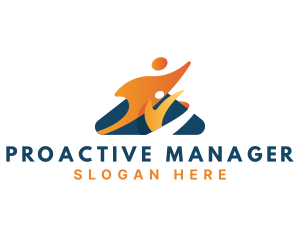 Manager - Team Leader People logo design