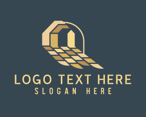 Home Decor - Carpentry Woodwork House logo design