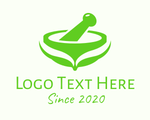 Traditional Medicine - Green Traditional Medicine logo design