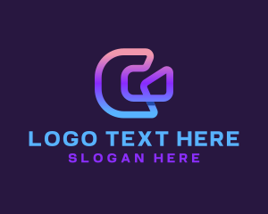 Tech Loop Business Letter G logo design