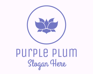 Purple - Purple Lotus logo design