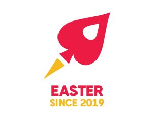 Aircraft - Rocket Spade Casino logo design