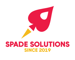 Spade - Rocket Spade Casino logo design