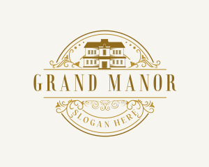 Mansion Residence Hotel logo design