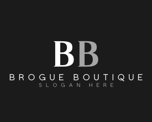 Minimalist Designer Boutique logo design
