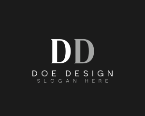 Minimalist Designer Boutique logo design