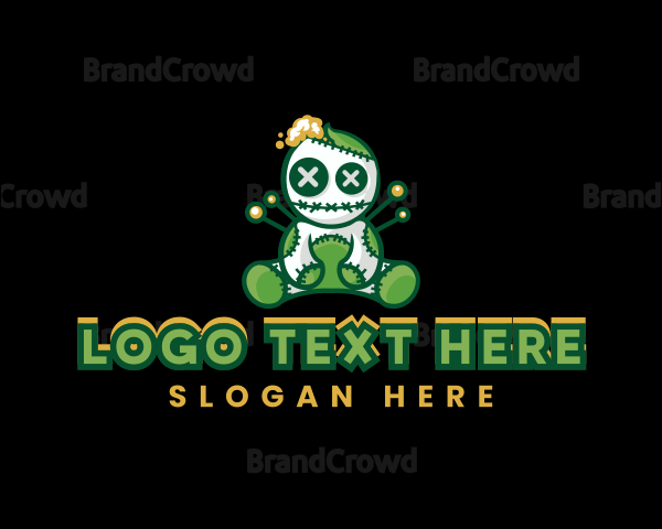 Gaming Voodoo Doll Logo | BrandCrowd Logo Maker