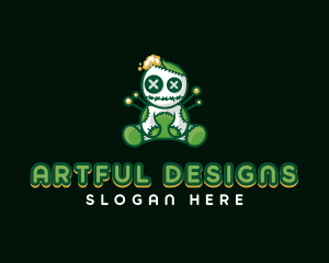 Gaming Voodoo Doll logo design