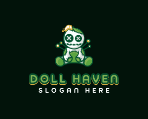 Doll - Gaming Voodoo Doll logo design