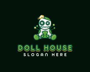 Doll - Gaming Voodoo Doll logo design