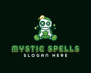 Witchcraft - Gaming Voodoo Doll logo design