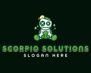 Gaming Voodoo Doll logo design