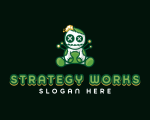 Gaming Voodoo Doll logo design