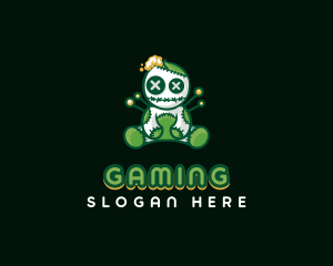 Gaming Voodoo Doll logo design