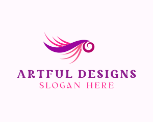 Stylish Eyelash Extension logo design