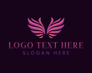 Good - Wings Healing Angel logo design